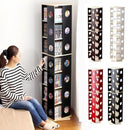 本棚 大容量 回転式 スリム 子供 省スペース コンパクト コミック 単行本 ブックラック 収納棚 おしゃれ 子ども部屋 CD DVD コレクションラック ディスプレイ 【納期A】【swk-7】