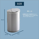 ゴミ箱 センサー 45L 自動開閉 おしゃれ スリム キッチン 電動 電池式 ステンレス ごみ箱 横開き ふた付き 蓋 センサー式 軽い 軽量 45リットル ダストボックス 【納期E】【szo-arco】