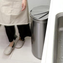 ゴミ箱 センサー 45L 自動開閉 おしゃれ スリム キッチン 電動 電池式 ステンレス ごみ箱 横開き ふた付き 蓋 センサー式 軽い 軽量 45リットル ダストボックス 【納期E】【szo-arco】