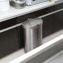 ゴミ箱 センサー 45L 自動開閉 おしゃれ スリム キッチン 電動 電池式 ステンレス ごみ箱 横開き ふた付き 蓋 センサー式 軽い 軽量 45リットル ダストボックス 【納期E】【szo-arco】