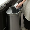 ゴミ箱 センサー 45L 自動開閉 おしゃれ スリム キッチン 電動 電池式 ステンレス ごみ箱 横開き ふた付き 蓋 センサー式 軽い 軽量 45リットル ダストボックス 【納期E】【szo-arco】