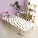 折りたたみベッド シングル すのこベッド 折り畳み スノコ 簡易ベッド 宮棚 飾り棚 コンセント付き キャスター 簡易 シングル ひとり暮らし 一人暮らし 【納期A】【szo-bd30-154】