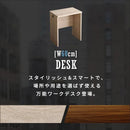 デスク 机 幅 60cm 奥行き 40cm 高さ 70cm シンプル 北欧 おしゃれ 木目 勉強机 学習机 パソコンデスク PCデスク フック付き フリーデスク 作業台 カフェ風 【納期A】【szo-brht-dsk60】