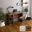 デスクセット 机 幅75cm サイドラック 収納棚 可動棚 シンプル 北欧 おしゃれ 木目 勉強机 学習机 パソコンデスク PCデスク フック付き フリーデスク 作業台 【納期A】【szo-brht-dsk75srk】