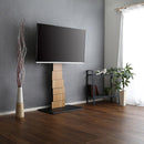 テレビスタンド TVスタンド テレビ台 アート風 インテリア おしゃれ お洒落 デザイナーズ デザイン モダン 芸術的 木目柄 【納期E】【szo-brot】