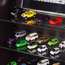 コレクションケース ハイタイプ 大型 フィギュアケース フィギュア 棚 飾る 見せる コレクションラック ボックス コレクションボード 深型 収納 白 ホワイト 黒 【納期A】【szo-clr-d-485】