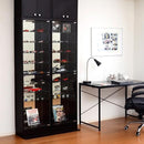 コレクションケース ハイタイプ 大型 フィギュアケース フィギュア 棚 飾る 見せる コレクションラック ボックス コレクションボード 深型 収納 白 ホワイト 黒 【納期A】【szo-clr-d-485】