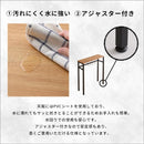 コンソールテーブル 玄関 スリム おしゃれ リビング 棚 テーブル 物置き 台 小物置き エントランス 北欧 デザイン スチール 脚 ビンテージ風 木目柄 キッチン 【納期E】【szo-clt-60】