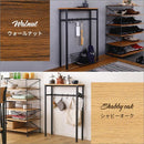 コンソールテーブル 玄関 スリム おしゃれ リビング 棚 テーブル 物置き 台 小物置き エントランス 北欧 デザイン スチール 脚 ビンテージ風 木目柄 キッチン 【納期E】【szo-clt-60】