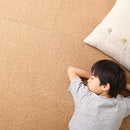 ジョイントマット コルク 大判 46×46cm クッション性 防音 保温 子供部屋 リビング マンション 【納期A】【szo-cmt-8】