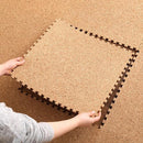 ジョイントマット コルク 大判 46×46cm クッション性 防音 保温 子供部屋 リビング マンション 【納期A】【szo-cmt-8】