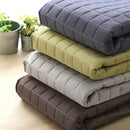 ラグ 190×240cm 長方形 キルティング キルト 生地 デニム調 ホットカーペット対応 滑り止め 厚手 クッション 【納期E】【szo-drg-l】