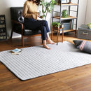 ラグ 130×185cm 長方形 デニム調 床暖房対応 すべり止め 厚み クッション ウレタンフォーム ボリューム 軽い 【納期E】【szo-drg-s】