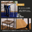 デスクセット デスク 机 椅子 チェア おしゃれ 北欧 シンプル 引き出し 一体型 ビンテージ風 カフェ風 デザイン 大人 パソコンデスク 一人暮らし ひとり暮らし 【納期E】【szo-dwv-120s】