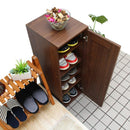 シューズラック 2個セット ミラー付き 鏡 下駄箱 シューズボックス 玄関収納 スリム 細い コンパクト 省スペース 可動棚 ラック 収納棚 リビング シンプル 北欧 【納期A】【szo-ets-9030-set】