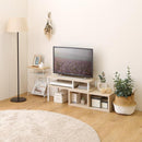 テレビ台 31インチ 30型 対応 テレビボード ローボード TV台 TVボード おしゃれ 北欧 変型 コーナー L字 部屋の隅 角 コンパクト オープンラック 収納 完成品 【納期A】【szo-fa-75ex】