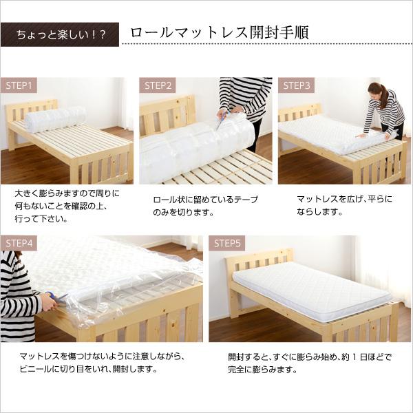 マットレス 薄型 ポケットコイル スプリング マットレスのみ S シングル スリム コンパクト 【納期A】【szo-fm-07-s】