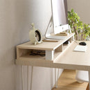 モニター台 ワイド 幅広 幅110cm テレビ台 TV台 オープンラック パソコンモニター 引き出し無し シンプル 棚 置き台 収納スペース 白 ホワイト おしゃれ 北欧 【納期E】【szo-fmd-110】