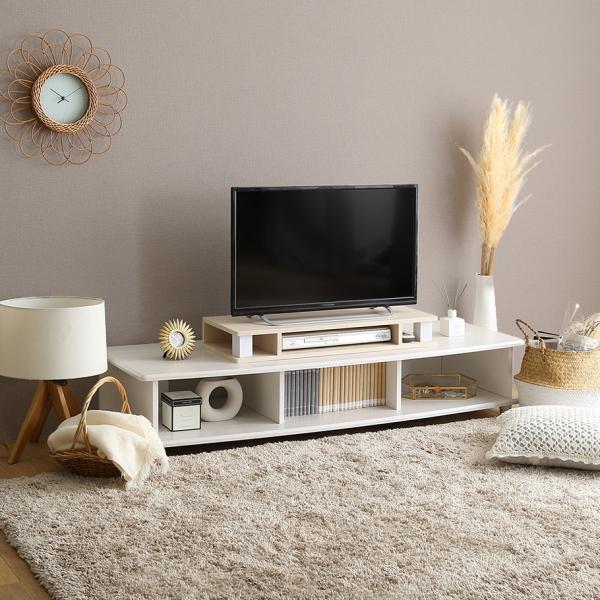 モニター台 80cm 幅 パソコンモニター台 テレビ台 TV台 オープンラック 引き出しなし シンプル 棚 置き台 収納スペース 白 ホワイト おしゃれ 北欧 ナチュラル 【納期E】【szo-fmd-80】