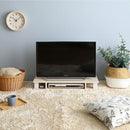 モニター台 80cm 幅 パソコンモニター台 テレビ台 TV台 オープンラック 引き出しなし シンプル 棚 置き台 収納スペース 白 ホワイト おしゃれ 北欧 ナチュラル 【納期E】【szo-fmd-80】