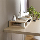 モニター台 80cm 幅 パソコンモニター台 テレビ台 TV台 オープンラック 引き出しなし シンプル 棚 置き台 収納スペース 白 ホワイト おしゃれ 北欧 ナチュラル 【納期E】【szo-fmd-80】