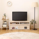 テレビ台 40インチ 40型 対応 ワイド 大型 ローボード TV台 TVボード おしゃれ 北欧 変型 コーナー L字 部屋の隅 角 コンパクト オープンラック 収納 完成品 【納期A】【szo-fr-120ex】