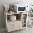 レンジ台 コンパクト 小さめ 省スペース 小型 食器棚 収納 おしゃれ 北欧 スライドレール 炊飯器置き 電子レンジ置き キッチンラック ホワイト 白 コンセント 【納期A】【szo-fra-90r】