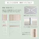 ゴミ箱上ラック 収納棚 食器棚 収納 おしゃれ 北欧 開き扉 ガラス扉 オープンラック 電子レンジ台 キッチン収納 ナチュラル カントリー 木目 ホワイト 白 【納期A】【szo-fra-t3w】