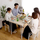 ダイニングセット 4人 用 ダイニングテーブルセット 4点セット テーブル ダイニングベンチ 椅子 チェアー おしゃれ 北欧 白 ホワイト モダン 天板 厚み 四人掛け 【納期E】【szo-frcb-4】