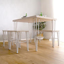 ダイニングセット 4人 用 ダイニングテーブルセット 4点セット テーブル ダイニングベンチ 椅子 チェアー おしゃれ 北欧 白 ホワイト モダン 天板 厚み 四人掛け 【納期E】【szo-frcb-4】