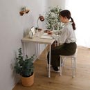 ダイニングセット ダイニングテーブル ダイニングチェア 椅子 スツール 2脚 おしゃれ 北欧 白 ホワイト 木目 シンプル カフェ風 天板 厚み 2人掛け 2人用 腰掛け 【納期E】【szo-frd-3】