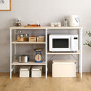 ゴミ箱上ラック 幅 120cm キッチンカウンター 収納棚 オープンラック 収納ラック ごみ箱上 リビング デッドスペース 有効活用 可動棚 おしゃれ シンプル 白 木目 【納期E】【szo-fsk-120kc】