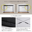 ハンガーシェルフ 収納  一人暮らし ひとり暮らし 多機能 デッドスペース 有効活用 ハンガーラック 棚 ブラック 黒 ホワイト 白 棚 メッシュ システムベッド風 【納期A】【szo-hgs-004】