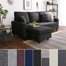 カウチソファ 3人掛け 三人掛け 3人用 コンパクト ソファ ソファー 肘掛け ポケットコイル 脚 取り外し ローソファ レイアウト オットマン 組み合わせ 【納期A】【szo-ho-k3p】