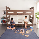 2段ベッド すのこベッド 二段ベッド 大人対応 子ども 子供部屋 分割式 キッズ シンプル 北欧 ナチュラル 【納期E】【szo-ht-0610】