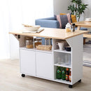 キッチンワゴン キャスター付き 木製 天板付き 作業台 おしゃれ バタフライテーブル 【納期A】【szo-ht-ch90】