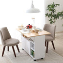 キッチンワゴン キャスター付き 木製 天板付き 作業台 おしゃれ バタフライテーブル 【納期A】【szo-ht-ch90】