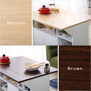 キッチンワゴン キャスター付き 木製 天板付き 作業台 おしゃれ バタフライテーブル 【納期A】【szo-ht-ch90】