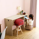 デスクセット ラック 収納棚 机 幅90cm コンパクト シンプル 勉強机 作業台 テーブル 木目 ワークスペース 子ども供部屋 大人 リビング学習 サイドラック スリム 【納期A】【szo-ht-dsk90srk】