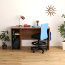 デスクセット ラック 収納棚 机 幅90cm コンパクト シンプル 勉強机 作業台 テーブル 木目 ワークスペース 子ども供部屋 大人 リビング学習 サイドラック スリム 【納期A】【szo-ht-dsk90srk】