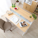 キッチンカウンター 120 テーブル 下 収納 間仕切り 【納期E】【szo-ht-kl120】