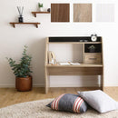 デスク 机 ロータイプ 低い 座卓 北欧 おしゃれ フリーデスク 文机 棚 収納 引き出し ラック 背面 化粧仕上げ ひとり暮らし コンパクト 省スペース テレワーク 【納期A】【szo-ht-ldk】