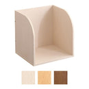 キューブボックス ランドセルラック フリーラック オープンラック 35cm 幅 高さ 収納棚 組み合わせ 自在 自由 おしゃれ 北欧 木目 白 ホワイト 茶色 ブラウン 【納期E】【szo-ht-qks】