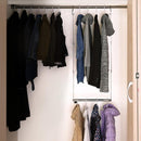 ブランコハンガー 吊下げハンガー 吊り下げハンガー クレーゼット ハンガー 収納力 デッドスペース 活用 アイデア商品 伸縮 高さ調整 幅調整 無段階 収納用品 【納期E】【szo-ht-swh】