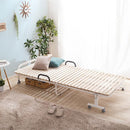 折り畳みベッド 折りたたみベッド すのこベッド 桐 天然木 防虫 断熱 軽量 軽い 通気性 梅雨対策 結露防止 安全設計 安心 簡易ベッド 来客時 コンパクト 収納 【納期E】【szo-ht30-64】