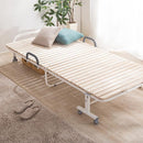 折り畳みベッド 折りたたみベッド すのこベッド 桐 天然木 防虫 断熱 軽量 軽い 通気性 梅雨対策 結露防止 安全設計 安心 簡易ベッド 来客時 コンパクト 収納 【納期E】【szo-ht30-64】