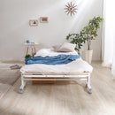 折り畳みベッド 折りたたみベッド すのこベッド 桐 天然木 防虫 断熱 軽量 軽い 通気性 梅雨対策 結露防止 安全設計 安心 簡易ベッド 来客時 コンパクト 収納 【納期E】【szo-ht30-64】