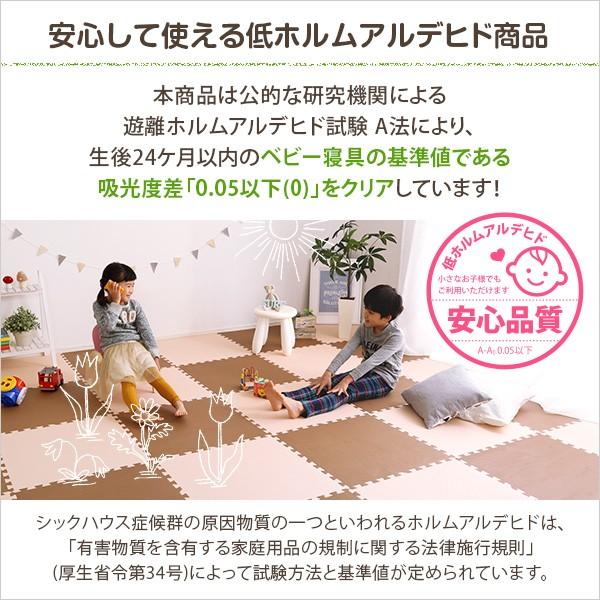 ジョイントマット 大判 大きいサイズ 約60×60cm 防音 床材 クッション性 子供部屋 床暖房対応 カーペット 【納期A】【szo-jmt-16】