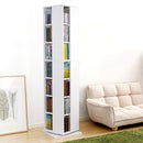 回転本棚 回転式本棚 7段 回転ブックラック 回転式ブックラック 大容量 木目 高級感 インテリア おしゃれ 【納期A】【szo-kbr-7】