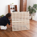 すのこベッド 折りたたみ シングル すのこマット 天然木 ふとん用 スノコベッド 【納期E】【szo-kir-2-s】